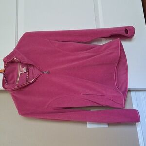 Pink Youth Fleece 1/4 zip